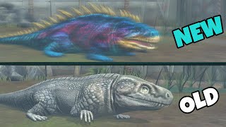 jurassic world game Max Level Upgrade Dinosaur Limnoscelis [upl. by Eamaj208]