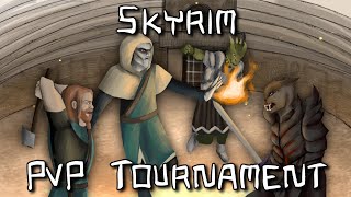 THE SKYRIM PvP TOURNAMENT Skyrim Together [upl. by Anders]