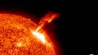 Spectacular MClass solar flare [upl. by Annaj]