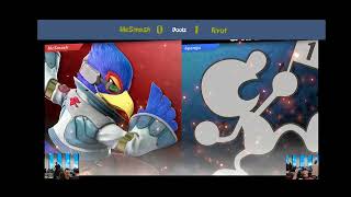 Roc Bottom 3  Ryot Mr Game amp Watch vs McSmash Falco [upl. by Fredrika]