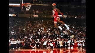 Michael Jordan Slam Dunk Contest 1987  Champion  NBA Highlights HD [upl. by Sirovat]