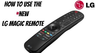 How To Use New LG Magic Remote [upl. by Kezer]