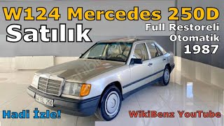 SATILDI  W124 MERCEDESBENZ 250D OTOMATİK [upl. by Yrennalf787]