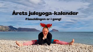 Årets juleyogakalender 🤶 Påmeldingen er i gang [upl. by Mahoney]