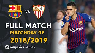 FC Barcelona vs Sevilla FC 42 J09 20182019  FULL MATCH [upl. by Anead]