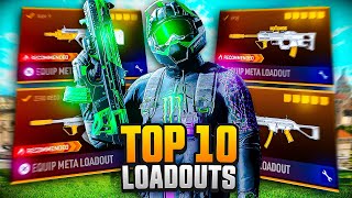 TOP 10 BEST META BROKEN Loadouts in Warzone 3 Season 2 [upl. by Cirdek782]