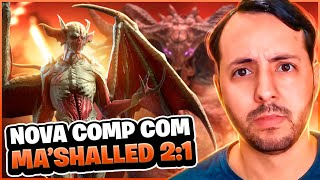 COMO USAR MASHALLED NO CHEFE DE CLAN PRA FAZER COMPOSIÇÃO 21 1 CHAVE  Raid Shadow Legends [upl. by Barbee]