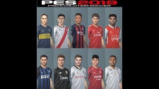 PES 2019 PC Mega facepack all in one 977 real faces added [upl. by Santiago]