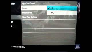 Dell U2713HM  OSD settings [upl. by Evy68]