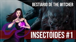 Bestiario The Witcher INSECTOIDES 1  KIKIMORAS CANGREJOS de ARENA y ENDRIAGOS [upl. by Oijile86]