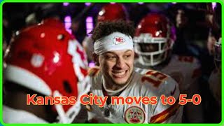 quotChiefs Cruise Past Saints KC Moves to 50 in MNF Victoryquot [upl. by Veronica]