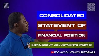 CONSOLIDATED STATEMENT OF FINANCIAL POSITION PART 5  INTRAGROUP ADJUSTMENTS [upl. by Corson]