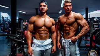 Justin St Paul and Ross Dickerson hit BACK  BICEPS TEAM ShapeYOU [upl. by Ennovehs]