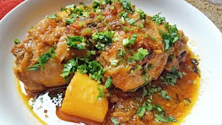 Mauritian Cuisine La Daube Poulet Cari Poulet  Easy Chicken Stew Curry Recipe [upl. by Noryb358]