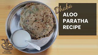 Aloo Paratha Recipe  Potato Stuffed Paratha [upl. by Weiman]