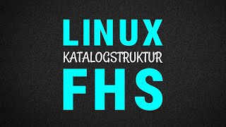 Linux katalogstruktur FHS [upl. by Yenhpad]