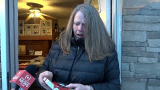 Couple delivering newspapers stunned after seeing what Secret Santa brought them [upl. by Nonnair]