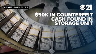 This is federal Owner finds 50K worth of fake cash in storage unit [upl. by Moguel211]