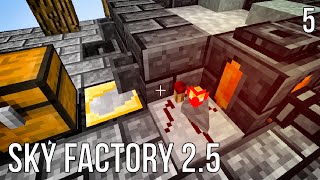 AUTOMATED SMELTERY  SKY FACTORY 25  EPISODE 5 [upl. by Neerbas]