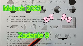 Maluch 2023Zadanie 9 Kangur MatematycznyKlasy III i IVKlasa 3 i 4 [upl. by Yhpos503]