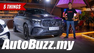 2023 MercedesAMG GLE 53 4MATIC facelift in Malaysia CBU from RM874k  AutoBuzz [upl. by Aneeras62]