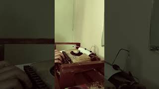 1 min of typewriting typewriters typewriterpoetry [upl. by Collete676]