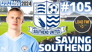 FM24  Saving Southend  EPISODE 105  HUGE FESTIVE FIXTURES  Football Manager 2024 [upl. by Revart108]