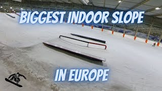 Biggest Indoor Snow Park in Europe  Landgraaf Snowworld in the Netherlands [upl. by Hoopen]