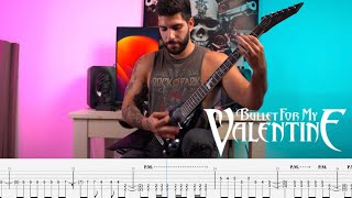 Bullet For My Valentine  quotThe Poisonquot  Guitar Cover with On Screen Tabs14 [upl. by Lanor568]