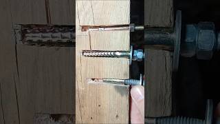 Anchor bolts operating principle Correct installation technique demonstration shorts diy anchor [upl. by Nazar]