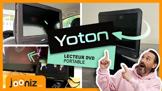 Lecteur dvd portable Yoton YD105 I Joonizcom [upl. by Aigneis]