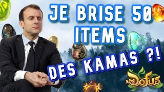 JE BRISE 50 ITEMS POUR 20M DE KAMAS  UNE PLUIE DE RUNES [upl. by Mahgem133]