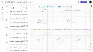 Calculating Nontrivial Zeros of LFunction of mod 5 [upl. by Anotyad]