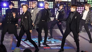 BTS 방탄소년단  Make it Right Boy with Luv Live on Dick Clarks New Years Rockin Eve 4K [upl. by Bellaude3]