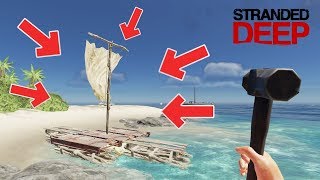 Stranded Deep  SÜPER HIZLI TEKNE YAPIMI  5 [upl. by Kotick]