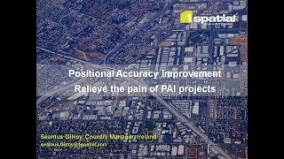 Relieve the pain of Positional Accuracy Improvement projects [upl. by Xila571]