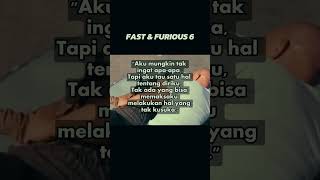 FAST amp FURIOUS 6  LETTY SAYS [upl. by Gnah]