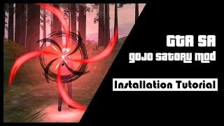 Tutorial How to Install Gojo Satoru MOD for GTA San Andreas [upl. by Timus279]