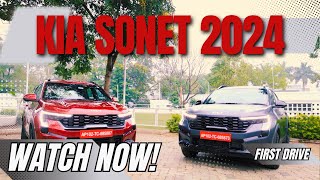 All New Kia Sonet 2024  क्या है सबसे बड़ा बदलाव  What it the biggest change [upl. by Anelad]