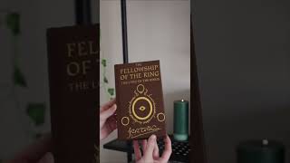 Rebinding The Fellowship of the Ring ⭕️ bookbinding booktube lordoftherings thelordoftherings [upl. by Valenta]