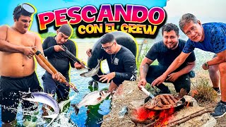 🔥UN DIA PESCANDO CON EL CREW HICIMOS MOJARRAS FRITAS🔥 [upl. by Cadmarr]