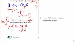 10 SINIF 1 FASİKÜL SAYFA 64 [upl. by Eirased]