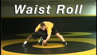 Waist Roll Defense  Cary Kolat Wrestling Moves [upl. by Ybbil705]