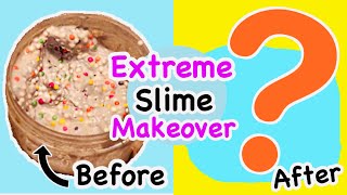 Slime Makeover Fixing 2 Year Old MOLDY Store Bought Slime And More [upl. by Erdnassac]