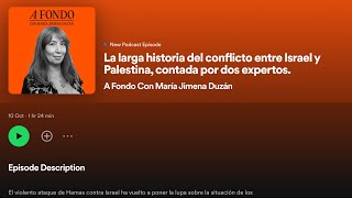 La larga historia del conflicto entre Israel y Palestina contada por dos expertos [upl. by Ahsenod163]