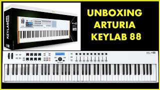 UNBOXING ARTURIA KEYLAB 88 [upl. by Portwin964]