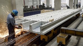 Process of Making High Strength Concrete Slab with Styrofoam Korean PC Slab Factory [upl. by Baecher]