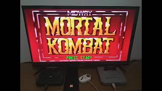 Mortal Kombat 1 Mega Drive  Longplay [upl. by Ainyt907]