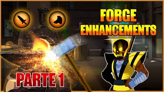 【AQW】COMO PEGAR OS FORGE ENHANCEMENTS  PARTE 1 [upl. by Llemij582]