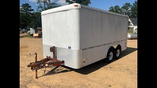 2005 Pace American Trailer JT714TA2 7x14 TA Enclosed Trailer [upl. by Yun]